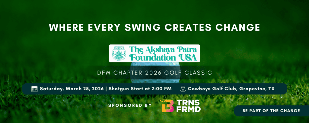 Where Champions Play for a Cause: Akshaya Patra USA National Golf Classic 2026