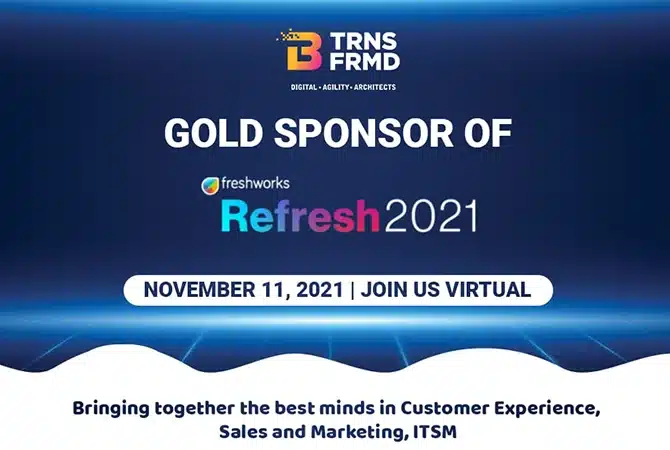 B -TRNSFRMD is a Gold Sponsor for Refresh 2021